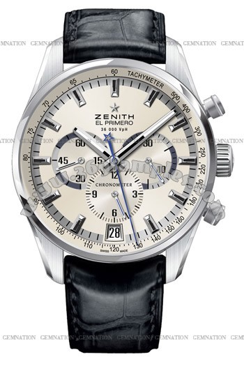 Zenith 36'000 VPH Mens Wristwatch 03.2040.400-01.C496