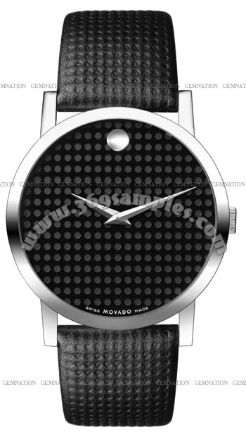 Movado Monogram Mens Wristwatch 0606018