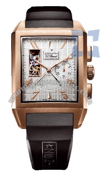 Zenith Grande Port-Royal Open El Primero Concept Mens Wristwatch 18.0550.4021.01.R512