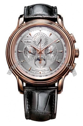 Zenith Chronomaster XXT Quantieme Perpetual Mens Wristwatch 18.1260.4003-01.C505
