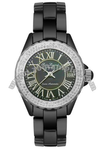 SWISS LEGEND Karamica/Diamond Ladies Wristwatch 20050-BLK-ROM