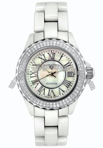 SWISS LEGEND Diamond/Karamica Ladies Wristwatch 20051-WWWSR