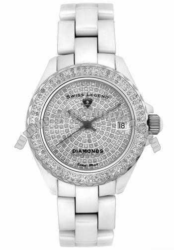 SWISS LEGEND Diamonds Ladies Wristwatch 20052-WWTS