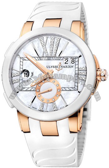 Ulysse Nardin Executive Dual Time Ladies Ladies Wristwatch 246-103-391