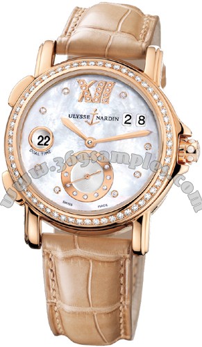 Ulysse Nardin GMT Big Date 37mm Ladies Wristwatch 246-22B/391