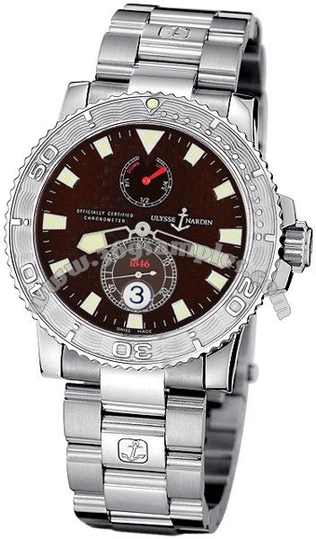 Ulysse Nardin Maxi Marine Diver Chronometer Mens Wristwatch 263-33-7/95