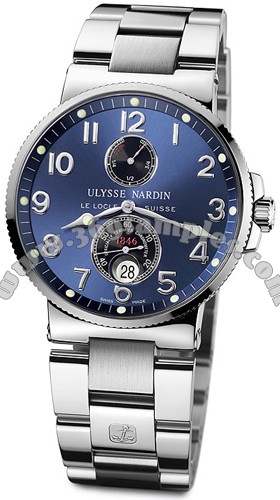 Ulysse Nardin Maxi Marine Chronometer Mens Wristwatch 263-66-7/623