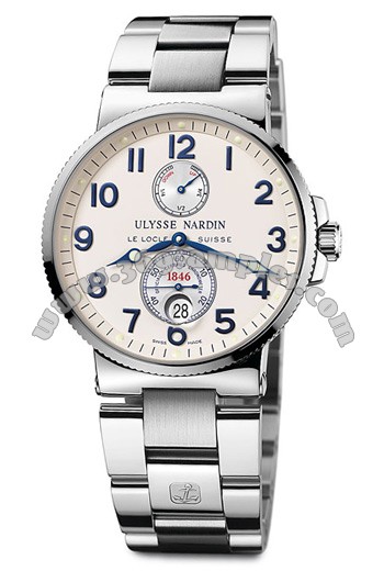 Ulysse Nardin Maxi Marine Chronometer Mens Wristwatch 263-66-7