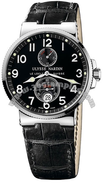 Ulysse Nardin Maxi Marine Chronometer Mens Wristwatch 263-66.62