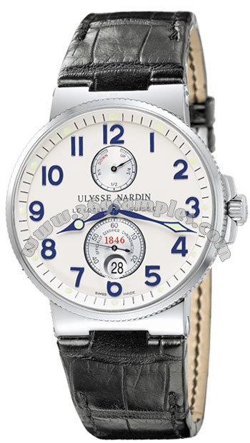 Ulysse Nardin Maxi Marine Chronometer Mens Wristwatch 263-66