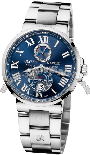 Ulysse Nardin Maxi Marine Chronometer 43mm Mens Wristwatch 263-67-7/43