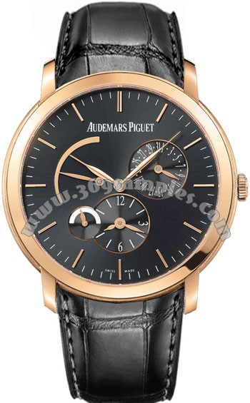 Audemars Piguet Jules Audemars Dual Time Mens Wristwatch 26380OR.OO.D002CR.01