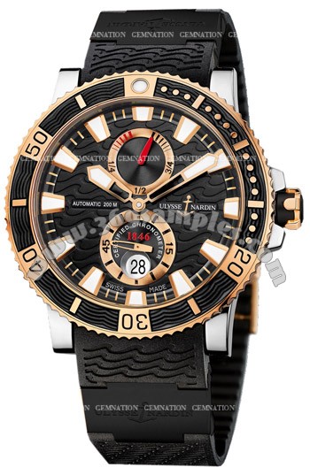 Ulysse Nardin Maxi Marine Diver Titanium Mens Wristwatch 265-90-3C-92