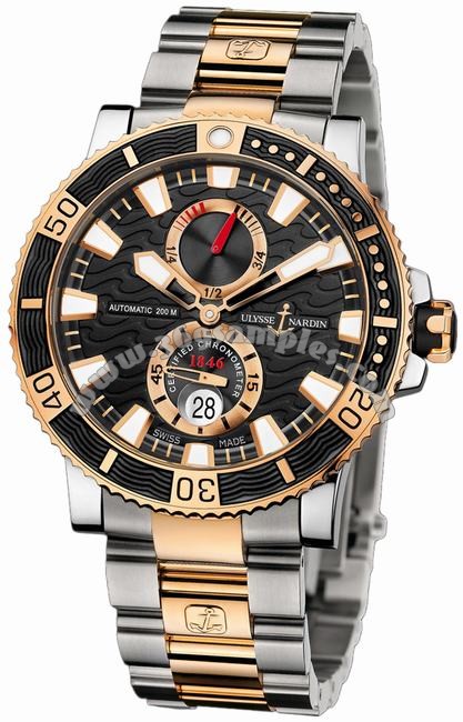 Ulysse Nardin Maxi Marine Diver Titanium Mens Wristwatch 265-90-8M/92