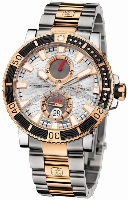 Ulysse Nardin Maxi Marine Diver Titanium Mens Wristwatch 265-90-8M/91