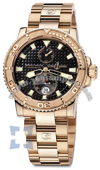 Ulysse Nardin Maxi Marine Diver Mens Wristwatch 266-33-8-92