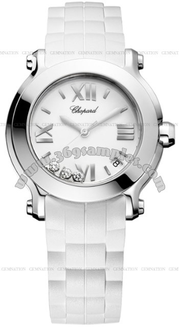 Chopard Happy Sport Round Ladies Wristwatch 278475-3016