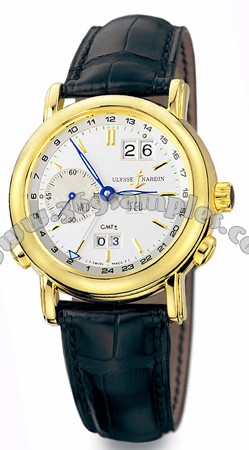 Ulysse Nardin GMT +/- Perpetual 38.5mm Mens Wristwatch 321-22