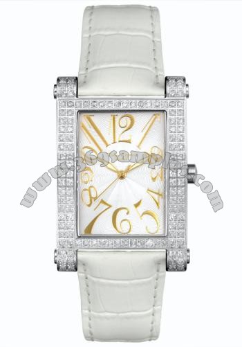 SWISS LEGEND Diamond/Eleganza Ladies Wristwatch 40029-22-YN-WHT