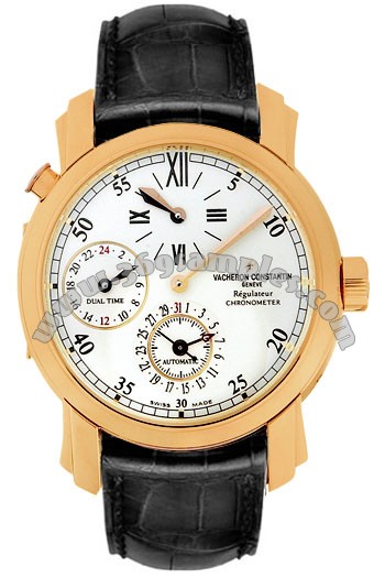 Vacheron Constantin Malte Dual Time Regulator Mens Wristwatch 42005.000J-8901