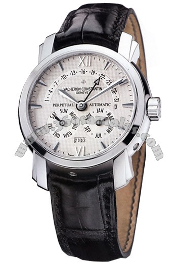 Vacheron Constantin Perpetual Calendar Retrograde Mens Wristwatch 47031.000P-8956