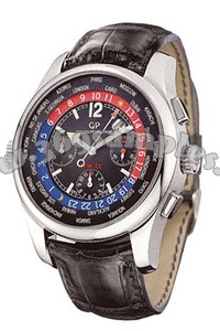 Girard-Perregaux World Timer WW.TC Chronograph Mens Wristwatch 49800.0.53.6146A