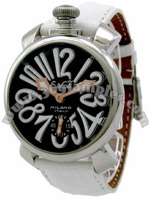 GaGa Milano Manual 48mm Steel Men Wristwatch 5010.6.WH