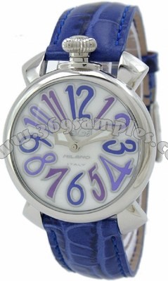 GaGa Milano Manual 40mm Steel Unisex Wristwatch 5020.3.BL