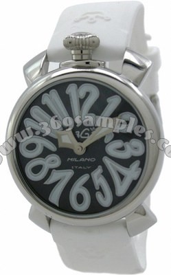 GaGa Milano Manual 40mm Steel Unisex Wristwatch 5020.4.WH