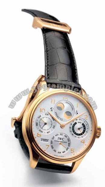 IWC Portuguese Perpetual Calendar Mens Wristwatch 502107