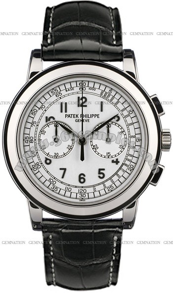 Patek Philippe Classic Chronograph Mens Wristwatch 5070G