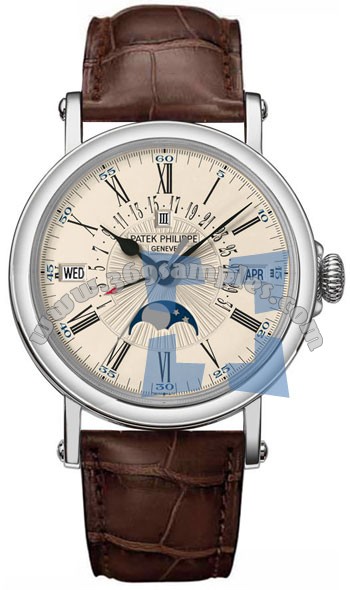 Patek Philippe Perpetual Calendar Mens Wristwatch 5159G
