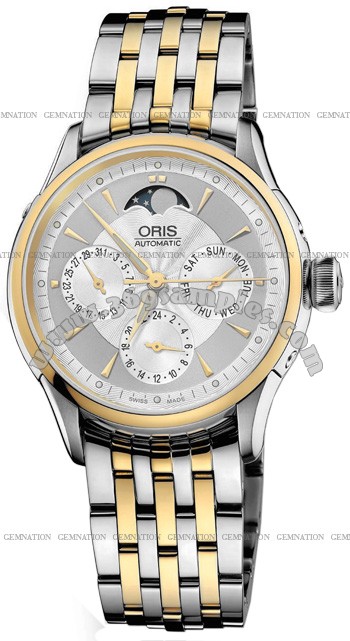 Oris Artelier Complication Mens Wristwatch 581.7606.43.51.MB