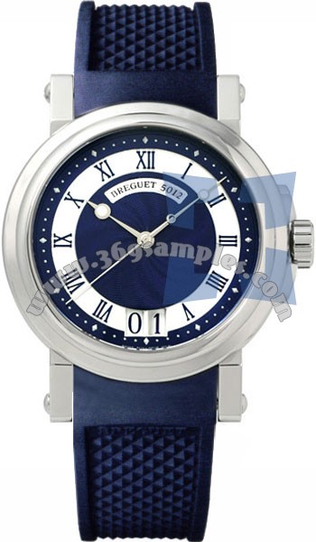 Breguet Marine Automatic Big Date Mens Wristwatch 5817ST.Y2.5V8