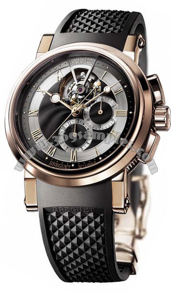 Breguet Marine Tourbillon Chronograph Mens Wristwatch 5837BR.92.5ZU
