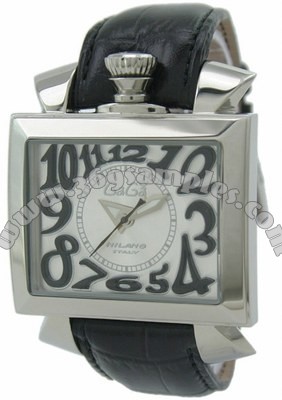 GaGa Milano Napoleone Steel Men Wristwatch 6000.5.BK
