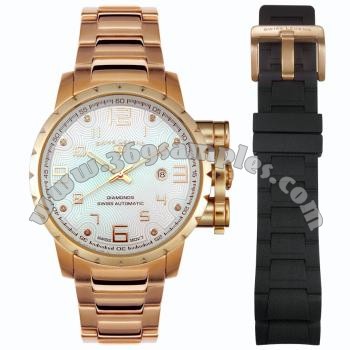 SWISS LEGEND Ambassador Mens Wristwatch 60010-RG-WHT
