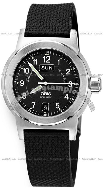 Oris BC3 Day Date Mens Wristwatch 635.7500.41.64.RS