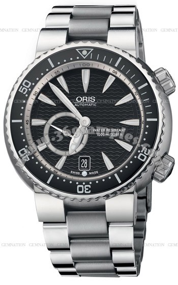 Oris Divers Small Second Date Mens Wristwatch 643.7638.74.54.MB