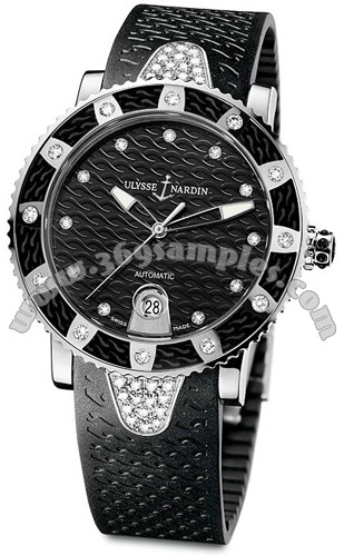 Ulysse Nardin Lady Marine Diver Ladies Wristwatch 8103-101E-3C/12