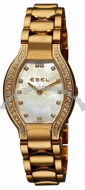 Ebel Beluga Tonneau Lady Ladies Wristwatch 8956P28.991050