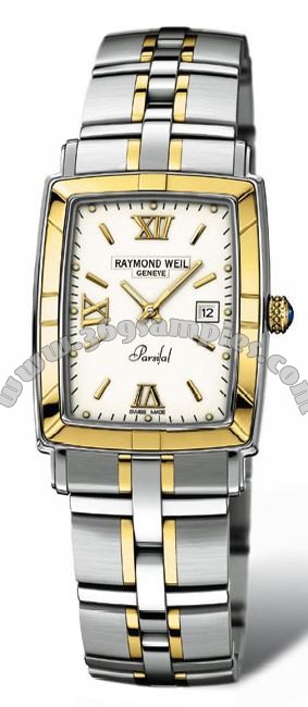Raymond Weil Parsifal  Rectangular (New) Mens Wristwatch 9340.STG00307
