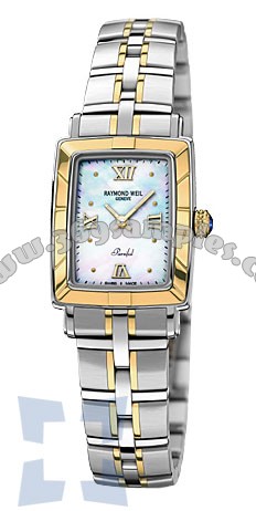 Raymond Weil Parsifal  Rectangular (New) Ladies Wristwatch 9740.STG00915