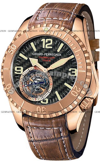 Girard-Perregaux Sea Hawk Tourbillon Mens Wristwatch 99945-52-651-BDEA