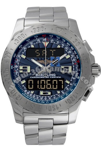 Breitling Airwolf Mens Wristwatch A7836323.BLU-SS