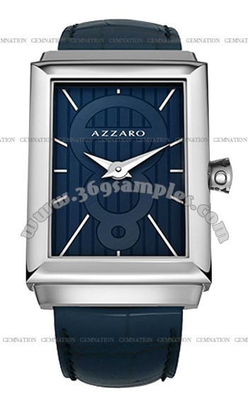 Azzaro Legend Rectangular 2 Hands Mens Wristwatch AZ2061.12EE.000