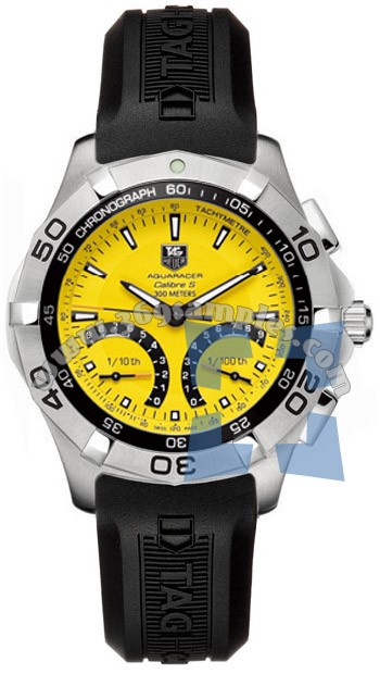 Tag Heuer Aquaracer Calibre S Mens Wristwatch CAF7013.FT8011