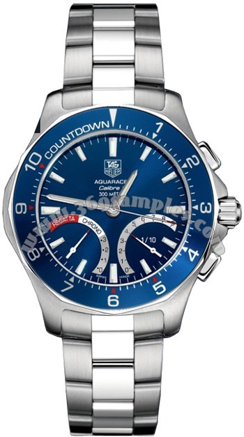 Tag Heuer Aquaracer Calibre S Regatta Mens Wristwatch CAF7110.BA0803