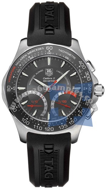Tag Heuer Aquaracer Calibre S Mens Wristwatch CAF7113.FT8010