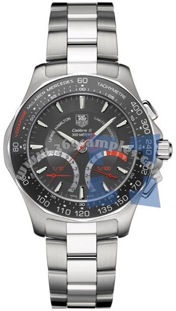 Tag Heuer Aquaracer Calibre S Lewis Hamilton Mens Wristwatch CAF7114.BA0803
